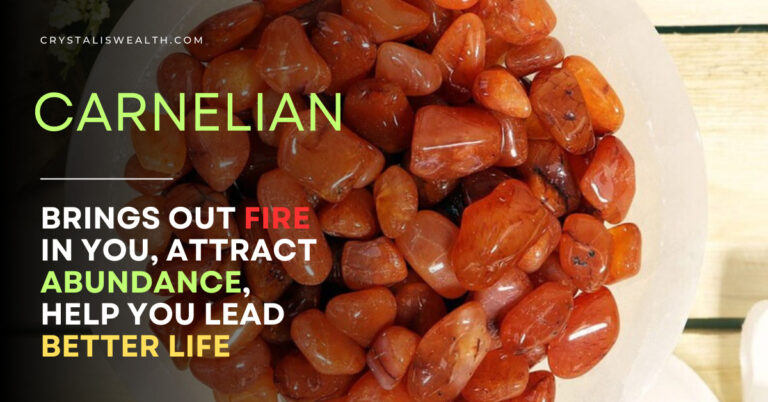 Discover the Healing Properties of Carnelian: Passion, Power, and More.