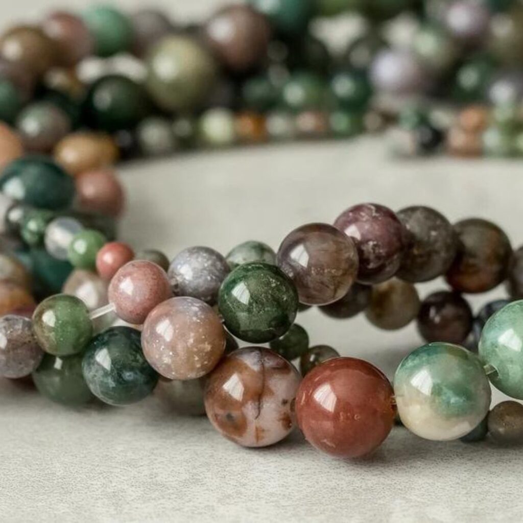 indian agate beads 1