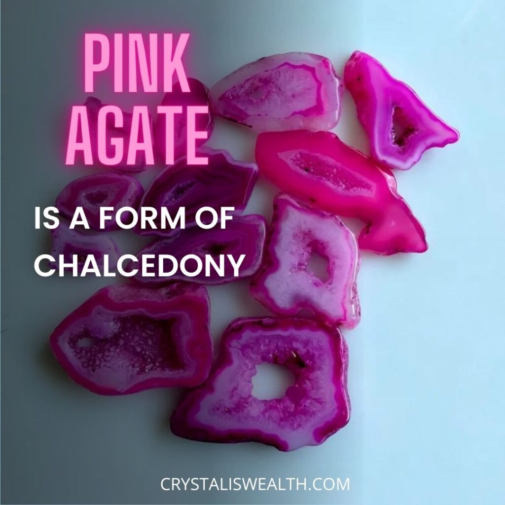 pink agate is a form of chalcedony 1