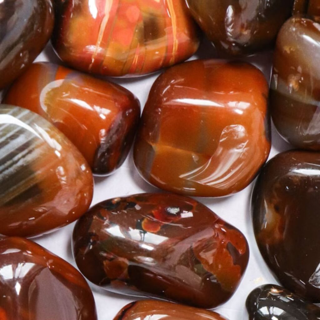 brown agate creates visual symphony of browns CrystalCaveCo
