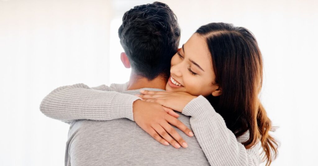 hugging in dream means desire for a intimate connection