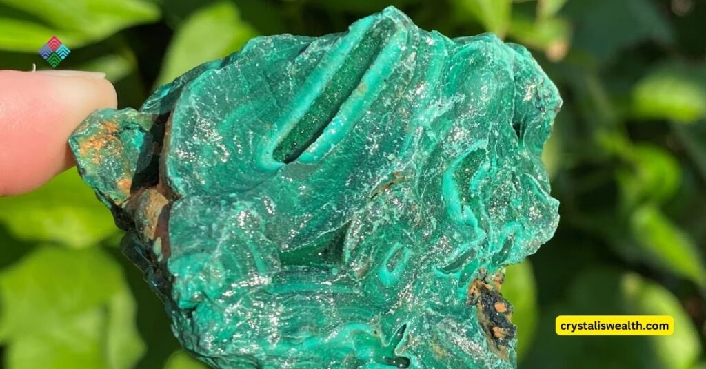 malachite is safe for skin