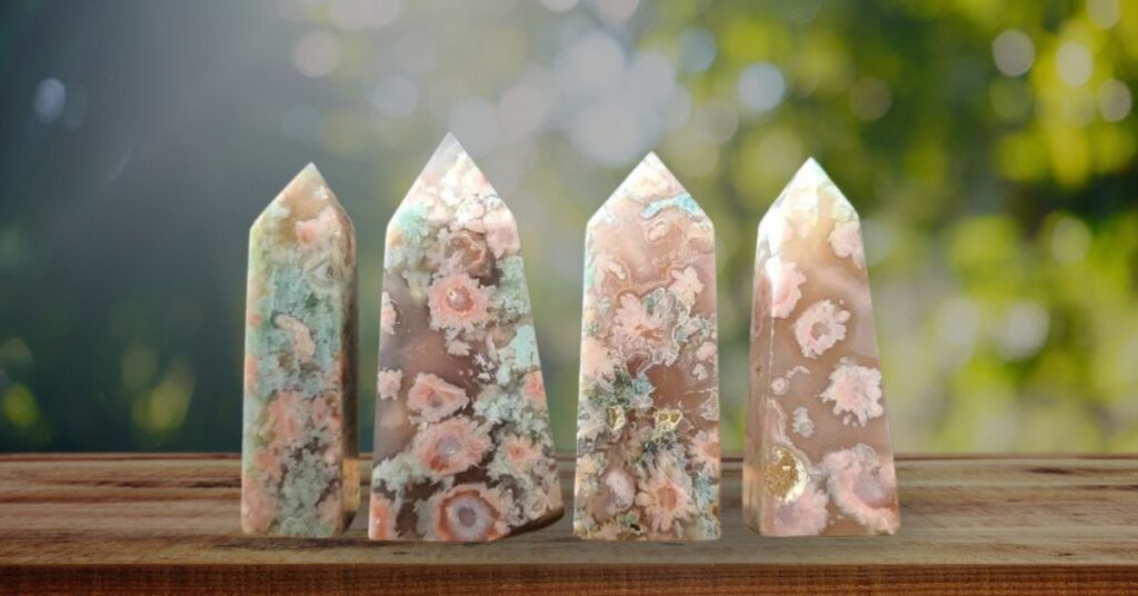 flower agate towers