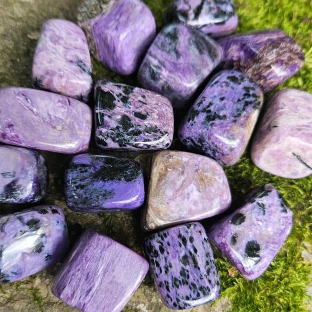 Charoite for virgo