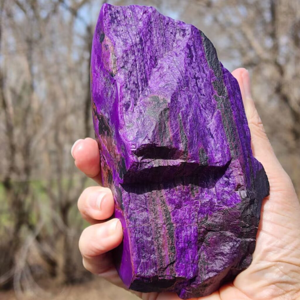 sugilite crystal for virgo